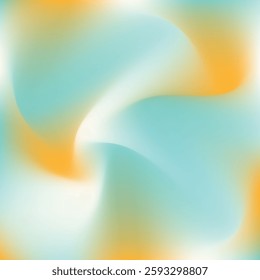teal mint white yellow orange color gradiant illustration. teal mint white yellow orange color gradiant background. not focused image of bright teal mint white yellow orange color gradation.