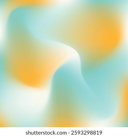 teal mint white yellow orange color gradiant illustration. teal mint white yellow orange color gradiant background. not focused image of bright teal mint white yellow orange color gradation.
