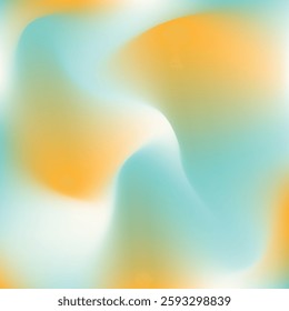 teal mint white yellow orange color gradiant illustration. teal mint white yellow orange color gradiant background. not focused image of bright teal mint white yellow orange color gradation.