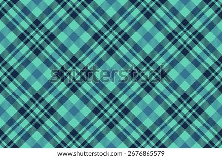 Teal and navy tartan pattern, suggesting tradition, heritage, or a cozy, familiar feel. Versatile for backgrounds, textiles, or design elements.