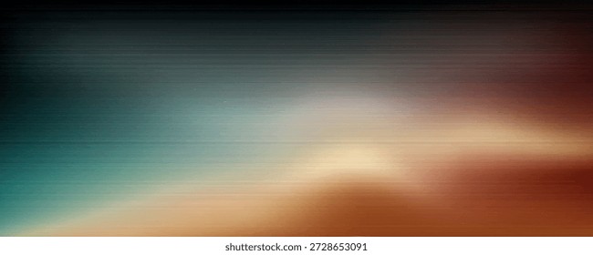 Fondo de degradado de color negro naranja azulado, efecto de textura granulada, diseño de fondo de página de aterrizaje de Anuncio de póster. Vector Eps10.