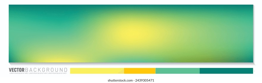 Fondo de degradado verde azulado, naranja y amarillo