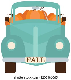 Teal Pumpkin Truck Fall/Autumn