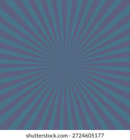 Tee und lila Sunburst Muster Hintergrund mit radialen Streifen