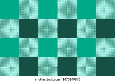 Teal rhombus Lumberjack Buffalo plaid, Gingham, tartan fabric pattern 