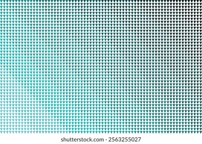 Teal Triangle Gradient Pattern: Geometric Background Design