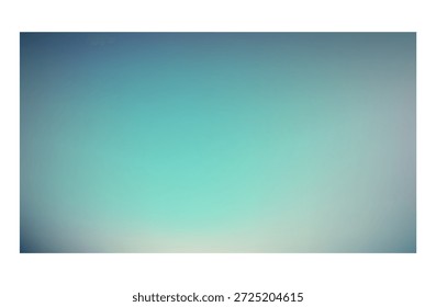Fondo de degradado turquesa verde azulado Viñeta Abstractas desenfocada Textura atmosférica de océano suave