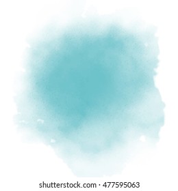 teal watercolor background