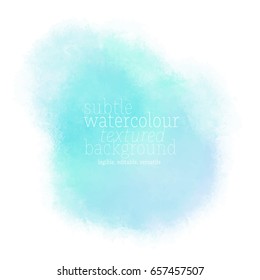 teal watercolor background