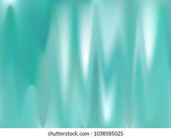 Teal and white fluid colors gradient texture vector dynamic holographic background. Smooth fluid gradient blur poster backdrop. Mesh vector background graphic design.