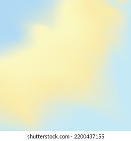 Teal White Purple Yellow Color Gradiant Illustration. Blue Yellow Color Gradiant Background. Not Focused Image Of Bright Blue Yellow Color Gradation. 
