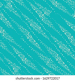 Teal and White Vector seamless check pattern. Allover pattern. Ink grunge grid. Hand drawn seamless check pattern. Graphic background with ethnic tartan. Seamless check pattern background.