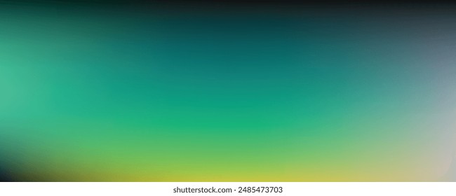 Teal to yellow gradient background with noise texture, bright tones,Blurred Gradient
