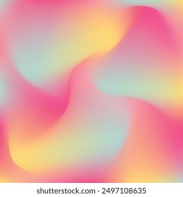teal yellow pink color gradiant illustration. teal yellow pinkcolor gradiant background. not focused image of bright teal yellow pink color gradation.
