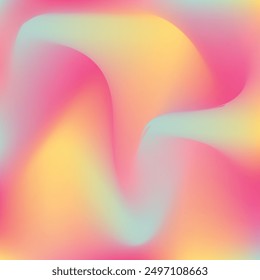 teal yellow pink color gradiant illustration. teal yellow pinkcolor gradiant background. not focused image of bright teal yellow pink color gradation.
