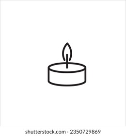 tealights icon vector illustration symbol