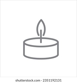 tealights icon vector illustration symbol