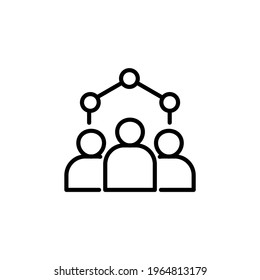 Team Abilities icon in vector. Logotype