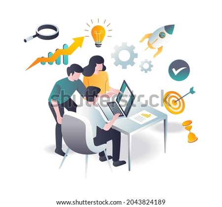 The team is being discussed about the development of the investment business