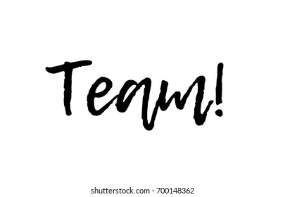 team black white text postcard handwritten hand writing written brush calligraphy illustration typography design vector creative icon  quote
