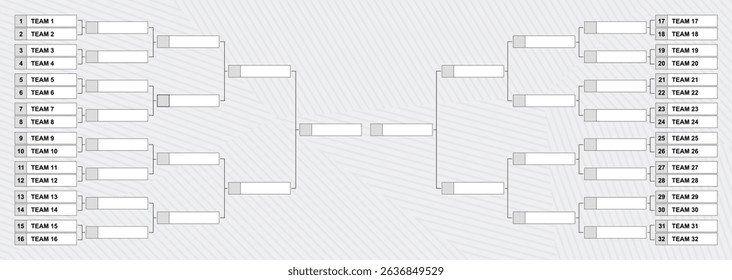 team bracket tournament design template