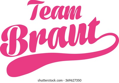 Team Bride german