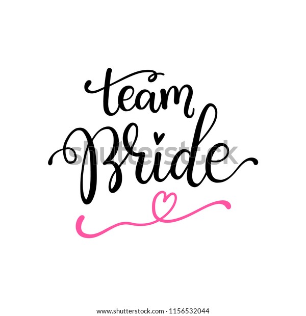 team bride
