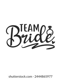 Team bride wedding bride groom svg