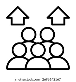 Elemento De Icono De Team Building Para Diseño Y Vector
