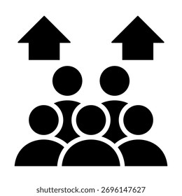 Elemento De Ícone Do Team Building Para Design E Vetor