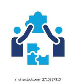 Teambuildsymbol - gemischte Vektorgrafik