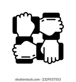 Icono de Team Building en vector. Ilustración