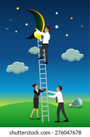 team building  togetherness ,  vector