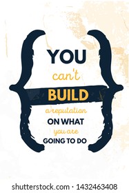 Team building typography concept. Poster design concept on white grunge background