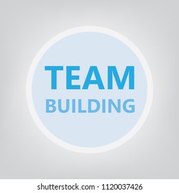 team builidng concept- vector illustration