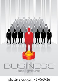 Team business concept. Leadership.