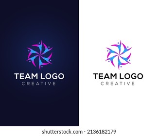 Design-Vorlage für das Teamlogo