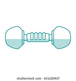 Team canoes flat illustration shadow
