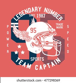 Team captain t-shirt design