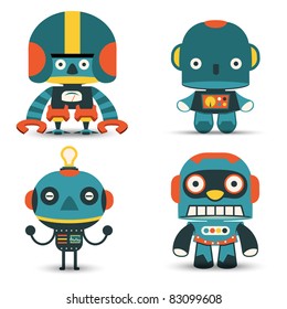 The team of classic robots