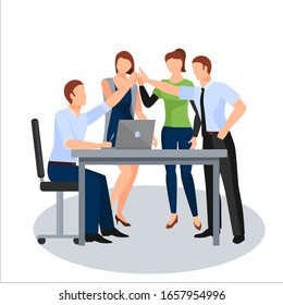 team cohesiveness in completing the projects they face