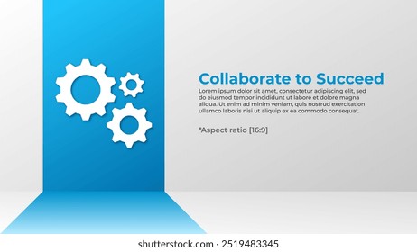 Team Collaboration Business Presentation Background