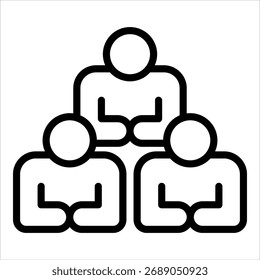 Elemento De Icono De Colaboración De Equipo Para Diseño