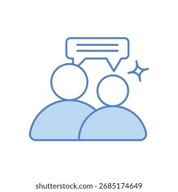 Team Collaboration Icon vector stock illustration