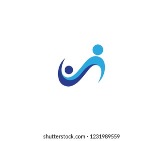 Team community unity group logo vector