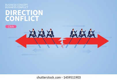 Team conflict direction, team split