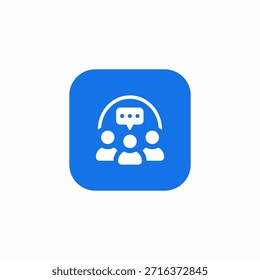 team connection icon sign vector