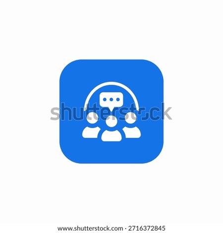 team connection icon sign vector