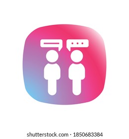 Team Conversation - App Icon Button