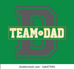 Team Dad Graphic